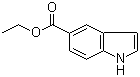 structure of CAS# 32996-16-0, 吲哚-5-甲酸乙酯