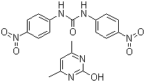structure of CAS# 330-95-0, Nicarbazin