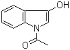 structure of CAS# 33025-60-4, N-乙酰基-3-羟基吲哚