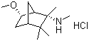 CAS # 33068-91-6, exo-6-Methoxy-N,2,3,3-tetramethyl-2-exo-norbornanamine hydrochloride, exo-6-Methoxy-N,2,3,3-tetramethyl-exo-2-norbornanamine hydrochloride
