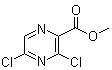 structure of CAS# 330786-09-9, 3,5-二氯吡嗪-2-羧酸甲酯