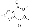 structure of CAS# 33090-46-9, 1H-吡唑-3,4-二甲酸二甲酯