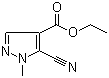 CAS # 33090-55-0, 5-Cyano-1-methyl-1H-pyrazole-4-carboxylic acid ethyl ester