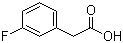 CAS # 331-25-9, 3-Fluorophenylacetic acid, m-Fluorophenylacetic acid