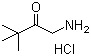 structure of CAS# 33119-72-1, 1-氨基-3,3-二甲基-2-丁酮盐酸盐