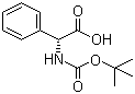 structure of CAS# 33125-05-2, Boc-D-苯甘氨酸