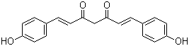 structure of CAS# 33171-05-0, 双去甲氧基姜黄素