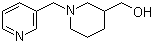 structure of CAS# 331978-27-9, 1-(吡啶-3-基甲基)哌啶-3-甲醇
