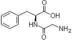 structure of CAS# 3321-03-7, N-甘氨酰-L-苯丙氨酸