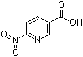 structure of CAS# 33225-73-9, 6-硝基烟酸