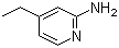 structure of CAS# 33252-32-3, 2-Amino-4-ethylpyridine
