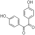 structure of CAS# 33288-79-8, 4,4'-Dihydroxybenzil