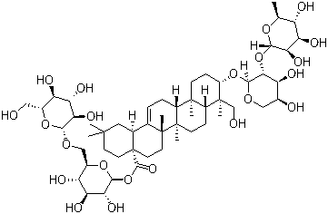 structure of CAS# 33289-85-9, Dipsacoside B