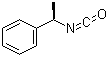 structure of CAS# 33375-06-3, (R)-(+)-1-Phenylethyl isocyanate