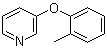 structure of CAS# 33399-54-1, 3-(2-Methylphenoxy)pyridine
