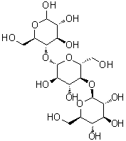 structure of CAS# 33404-34-1, 纤维三糖