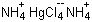 Diammonium tetrachloromercurate molecular structure (CAS 33445-15-7)