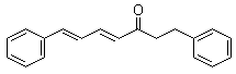 structure of CAS# 33457-62-4, (4E,6E)-1,7-Diphenyl-4,6-heptadien-3-one