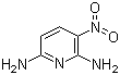 CAS # 3346-63-2, 2,6-Diamino-3-nitropyridine, 3-Nitro-2,6-pyridinediamine