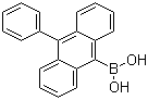 structure of CAS# 334658-75-2, (10-苯基蒽-9-基)硼酸