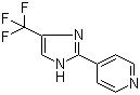 structure of CAS# 33468-83-6, 2-(4-吡啶基)-4-三氟甲基咪唑