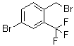 4-Bromo-2-(trifluoromethyl)benzyl bromide molecular structure (CAS 335013-18-8)