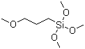 structure of CAS# 33580-59-5, (3-Methoxypropyl)trimethoxysilane
