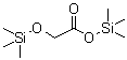 structure of CAS# 33581-77-0, Trimethylsilyl [(trimethylsilyl)oxy]acetate