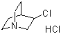 3-氯奎宁环盐酸盐分子结构 (CAS 33601-77-3)