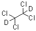 structure of CAS# 33685-54-0, sym-Tetrachlorodideuterioethane