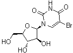 CAS # 3370-69-2, 1-beta-D-Arabinofuranosyl-5-bromouracil, NSC 82222