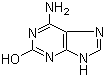 structure of CAS# 3373-53-3, 2-羟基-6-氨基嘌呤