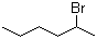 structure of CAS# 3377-86-4, 2-Bromohexane