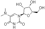 CAS # 33805-45-7, 5-Dimethylaminouridine, NSC 75792