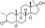 structure of CAS# 3381-88-2, Methasterone