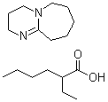 CAS 登录号：33918-18-2, 1,8-二氮杂二环[5.4.0]-7-十一碳烯 2-乙基己酸盐