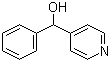 structure of CAS# 33974-27-5, Phenyl(4-pyridyl)methanol