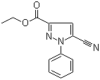 CAS # 3399-56-2, 5-Cyano-1-phenyl-1H-pyrazole-3-carboxylic acid ethyl ester, 5-Cyano-1-phenylpyrazole-3-carboxylic acid ethyl ester