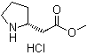 CAS # 340040-67-7, (2R)-2-Pyrrolidineacetic acid methyl ester hydrochloride