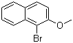 structure of CAS# 3401-47-6, 1-溴-2-甲氧基萘