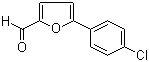 structure of CAS# 34035-03-5, 5-(4-Chlorophenyl)furfural