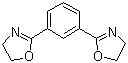 structure of CAS# 34052-90-9, 1,3-Bis(4,5-dihydro-2-oxazolyl)benzene
