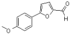 structure of CAS# 34070-33-2, 5-对茴香基糠醛