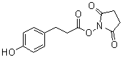 structure of CAS# 34071-95-9, 4-羟基苯丙酸 2,5-二氧代-1-吡咯烷基酯