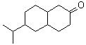 CAS 登录号：34131-98-1, 八氢-6-(1-甲基乙基)-2(1H)-萘酮