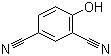 CAS # 34133-58-9, 4-Hydroxyisophthalonitrile, 2,4-Dicyanophenol, 4-Hydroxy-1,3-benzenedicarbonitrile