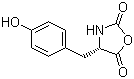 structure of CAS# 3415-08-5, (4S)-4-[(4-Hydroxyphenyl)methyl]-2,5-oxazolidinedione