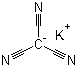 structure of CAS# 34171-69-2, 三氰基甲基钾