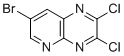structure of CAS# 341939-31-9, 7-Bromo-2,3-dichloropyrido[2,3-b]pyrazine