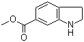 structure of CAS# 341988-36-1, Methyl indoline-6-carboxylate